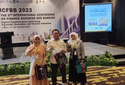 FEBI UIN Syahada Padangsidimpuan Hadiri ICFBB 2023 sekaligus PKM Internasional Kolaborasi di Lombok