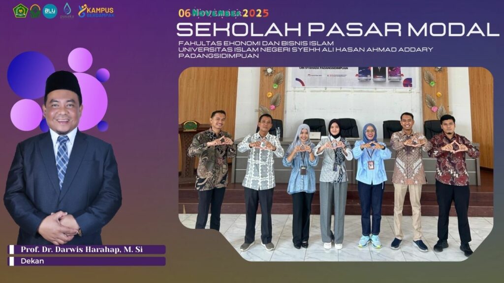 FEBI Tingkatkan Literasi Keuangan dengan Menghadirkan Bursa Efek Indonesia dan KISI Sekuritas pada Kegiatan Sekolah Pasar Modal