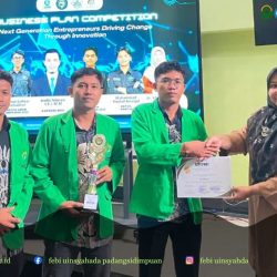 Mahasiswa Prodi MBS FEBI UIN SYAHADA Raih Juara 2 pada Kompetisi Business Plan di Bukittinggi