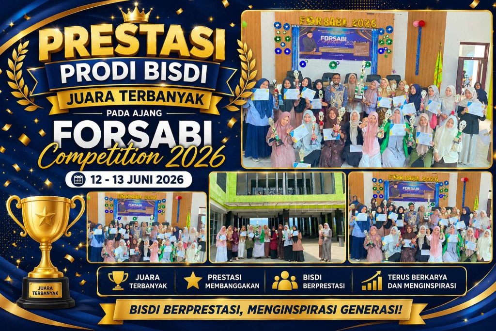 Mahasiswa Bisnis Digital FEBI UIN SYAHADA Dominasi Ajang FORSABI FEBI 2026