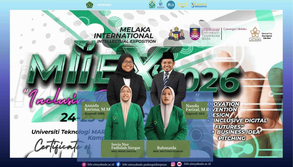 DARI PADANGSIDIMPUAN UNTUK DUNIA: FEBI UIN SYAHADA RAIH SILVER AWARD DI AJANG INOVASI INTERNASIONAL