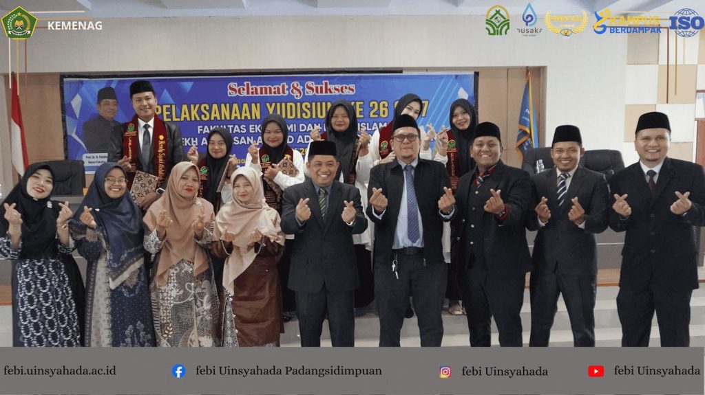 Yudisium ke-26 dan 27 FEBI: Calon Sarjana Berintegritas Menuju Masa Depan Ekonomi dan Bisnis Islam