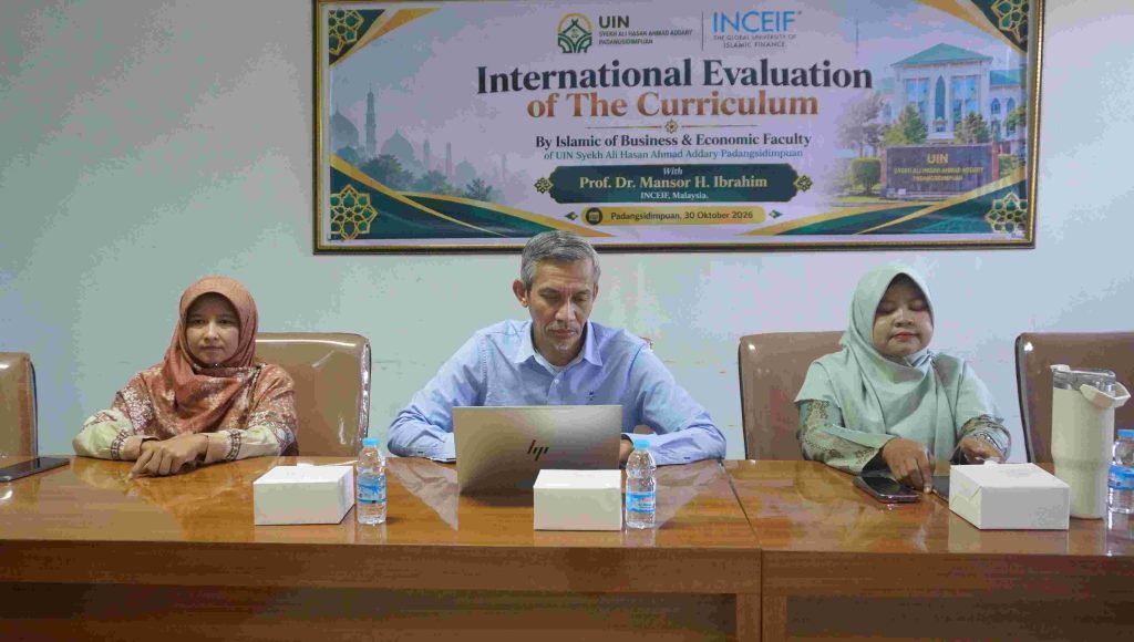 FEBI UIN SYAHADA Gelar International Curriculum Evaluation Bersama Akademisi INCEIF Malaysia
