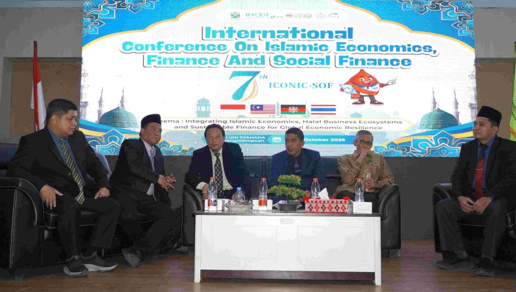 Sukses Gelar ICONIC-SOF 2026, FEBI UIN SYAHADA Hadirkan Akademisi Internasional Bahas Ketahanan Ekonomi Global