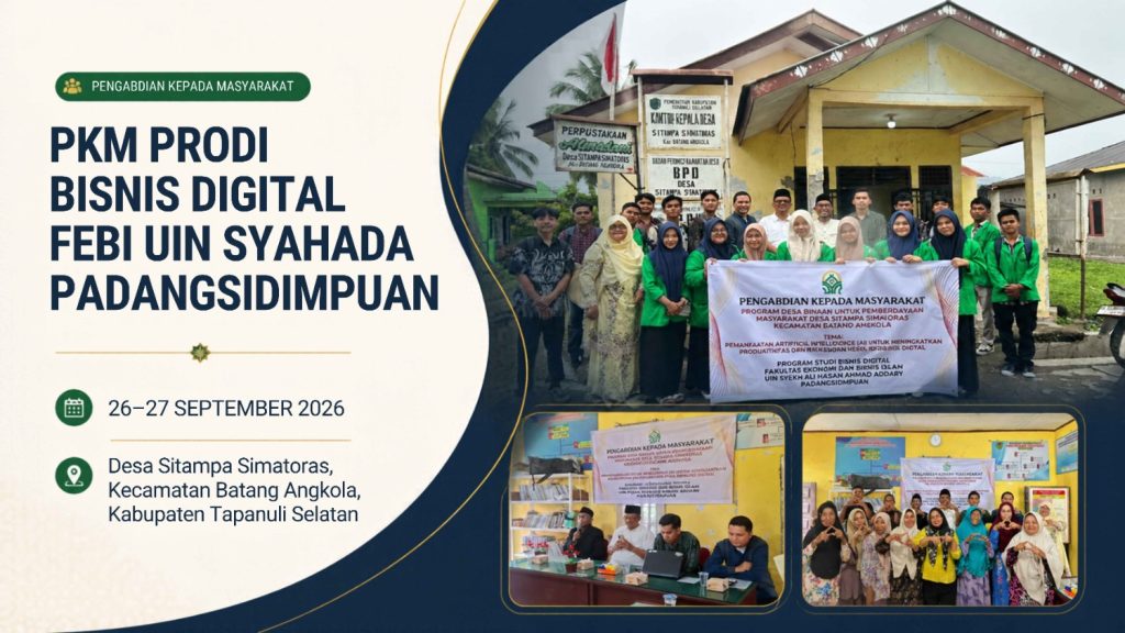 Prodi Bisnis Digital FEBI Kenalkan AI kepada Pelaku UMKM