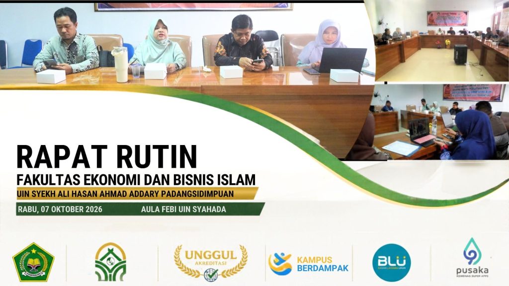 Rapat Rutin FEBI, Satukan Langkah dan Komitmen