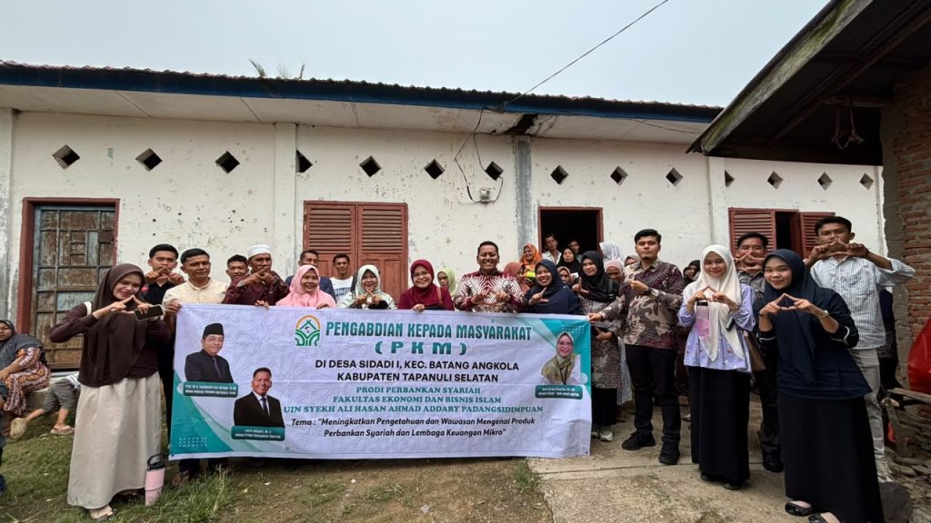 Prodi Perbankan Syariah FEBI UIN SYAHADA Gelar PKM Desa Binaan, Tingkatkan Literasi Keuangan Syariah Masyarakat